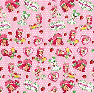 Tecido Oxfordine Estampa Digital 5m - Moranguinho