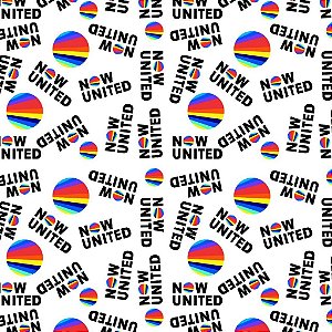 Tecido Oxfordine Estampa Digital 5m - Now Branco