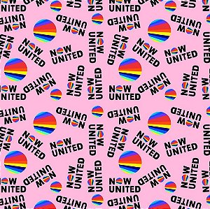 Tecido Oxfordine Estampa Digital 5m - Now Rosa