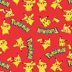 Tecido Oxfordine Estampa Digital 5m - Pokémon  Pikachu