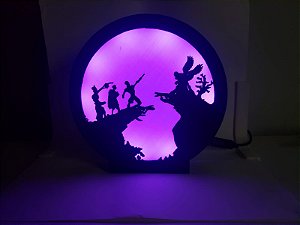 Luminária silhueta Harry Potter RGB