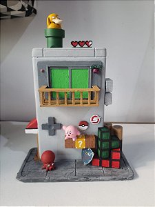 Gameboy House Diorama Nostalgia Pokemon Kirby