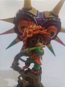 Estátua Majora's Kid / Skull Kid Zelda Majora's Mask mini diorama
