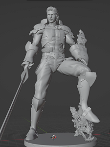 Arngrim valkyrie profile Estátua 1/8