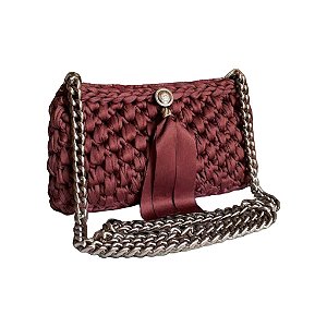 Bolsa  tipo clutch em crochê