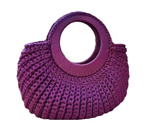 Bolsa Violet em crochê
