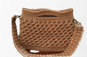 Bolsa Clutch Brown