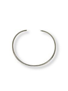 Gargantilha tubo níquel anatômica