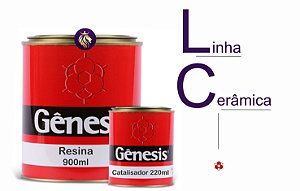 RESINA + CATALISADOR Gênesis para Sublimação Cerâmica  BI-Componentes