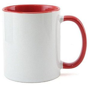 Caneca Coração Com Listra Cera - Ideal Lar