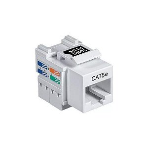 CONECTOR FEMEA KEYSTONE SOHOPLUS CAT 5E T568A/B BRANCO - FURUKAWA