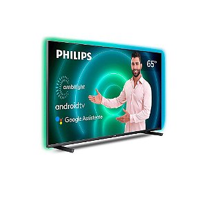 Smart TV Philips 65" 4K UHD LED, Bluetooth, Wi-Fi, 65PUG7906/78