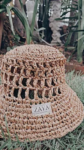 Bucked hat | Modelo Ráfia
