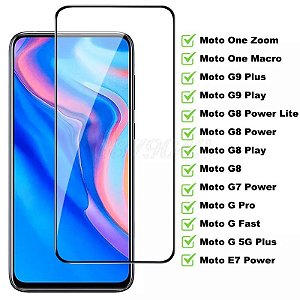 vidro protetor para motoora g rápido pro g7 e7 g8 power lite g9 jogar vidro temperado moto um macro zoom protetor de tela filme