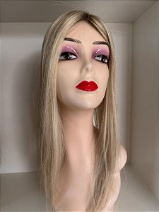 Prótese parcial (Topo) Cabelo  Humano