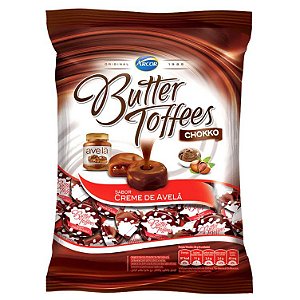 BALA BUTTER TOFFEES AVELÃ ARCOR 500G