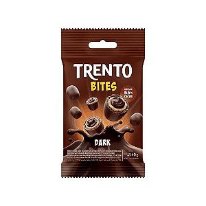 TRENTO BITES DARK CHOCOLATE 55% CACAU 40G PECCIN