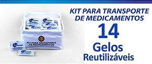Bolsa Kit Embalagem Térmica para Transporte de Medicamentos