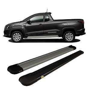 Estribo Aluminio Fiat Strada Cs Cd 2021 acima