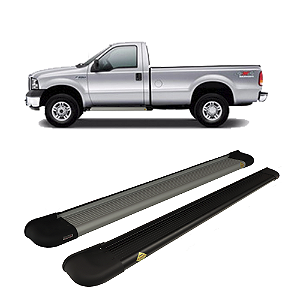 Estribo Plataforma Aluminio F250 F350 F4000 Cabine simples