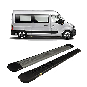 Estribo Aluminio Renault Master 2013 acima