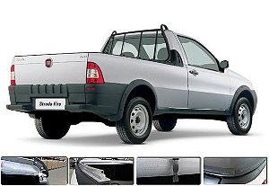 Capota Marítima Flash Cover Force Strada Cabine Simples 2009 2013