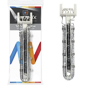 Kit 02 Resistência 7500W/220V Ducha Lorenzetti Advanced Turbo Multitemperatura  Pratimix