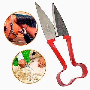 Tesoura Tosquia de Ovinos e Crina de Equinos 27,5cm Original
