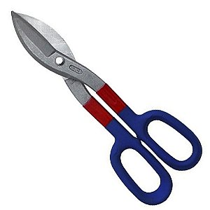 Tesoura Americana Profissional Corte de Chapas Caldeiraria Serralheria Industrial Funilaria Calheiro