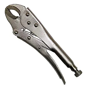 Kit 06 Alicate de Pressão 10" ou 25cm com Mordente Curvo