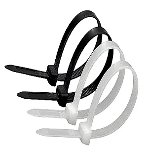 Kit 5000 Abraçadeira de Nylon 4,8x150 mm - Alta Resistência - Proteção UV - Uso Profissional