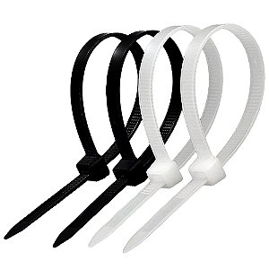 Kit 2500 Abraçadeira de Nylon 6.6 Uso Profissional | 3,6x300 mm | Alta Resistência | Proteção UV |
