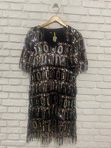 Vestido Lantejoulas Zara P
