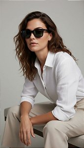 Óculos preto Ray Ban