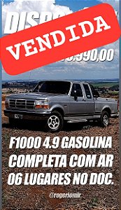 Caminhonete Ford F1000 Cabine Estendida 6 lugares