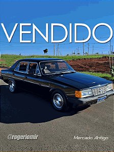 Opala Comodoro 4100 ano 1990 Original Placa Preta