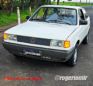 Gol 1000 Placa Preta