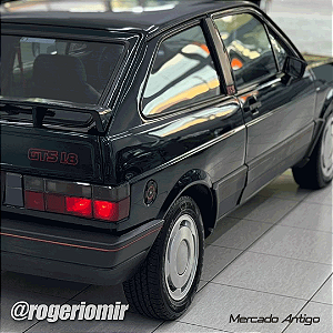 Gol GTS ano 1987 Placa preta
