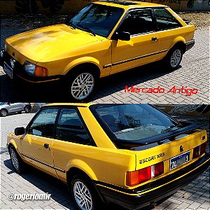 Ford Escort XR3 ano 1988 modelo 1989 Placa Preta