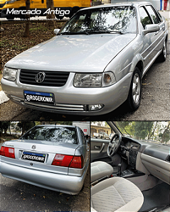 Volkswagen Santana completo ano 2002 impecável