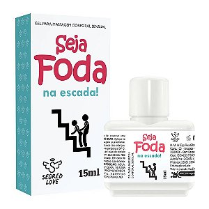 SEJA FODA NA ESCADA GEL PARA SEXO ORAL 15ml Secred Love