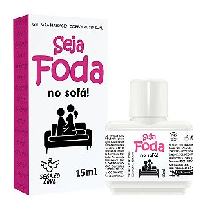 SEJA FODA NO SOFÁ GEL EXCITANTE ANAL 15ml Secret Love