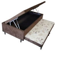 BASE CAMA BOX COM BAÚ E AUXILIA SOLTERIO