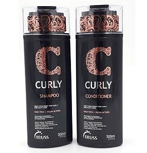 Kit Curly Shampoo + Condicionador 300ml - Truss