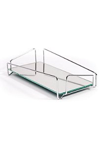 Bandeja Ângulo 10x20 Cromada