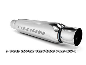Abafador intermediário esportivo em inox Luzian (linha premium) LA013