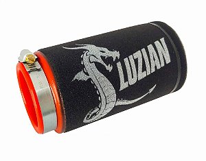 Filtro de ar esportivo cilíndrico Luzian - 2,5"