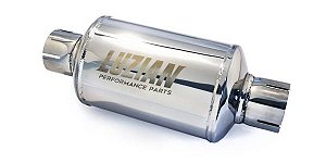 Abafador intermediário esportivo em inox Luzian (linha premium) LA022 Compact