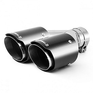 Ponteira Dupla Escapamento em Inox e Fibra de Carbono Bärenwald Lübeck