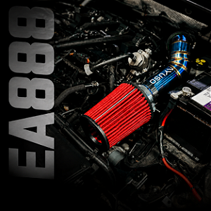 Intake em TITÂNIO 3" para 2.0 TSI EA888 GEN3